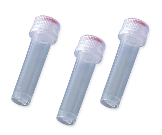 スクリューキャップチューブ 自立型 目盛無し 2mL 1箱（50個×10袋入）　T335-6STP 1箱(50個×10袋入)