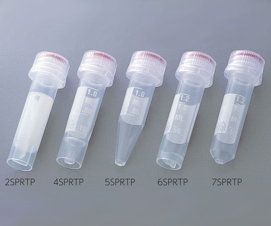 スクリューキャップチューブ 丸底 目盛付き 2mL 1箱（50個×10袋入）　T335-7SPRTP 1箱(50個×10袋入)