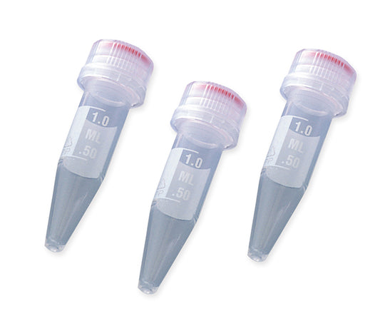 スクリューキャップチューブ 丸底 目盛付き 1.5mL 1箱（50個×10袋入）　T335-5SPRTP 1箱(50個×10袋入)