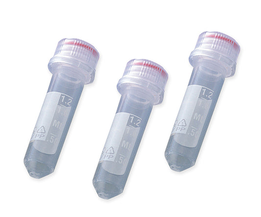 Screw cap tube, round bottom, graduated, 2mL, 1 box (50 pieces x 10 bags) T335-7SPRTP 1 box (50 pieces x 10 bags)