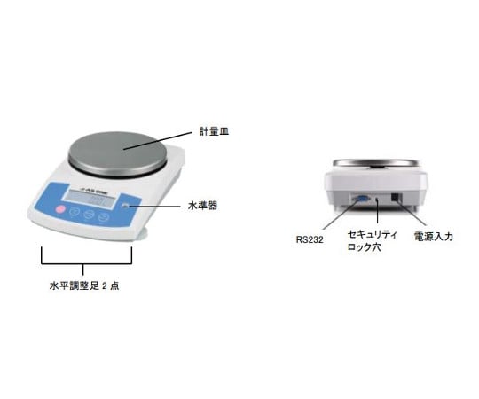 アズプロ電子天秤　2200g　ASR2202/E 1個