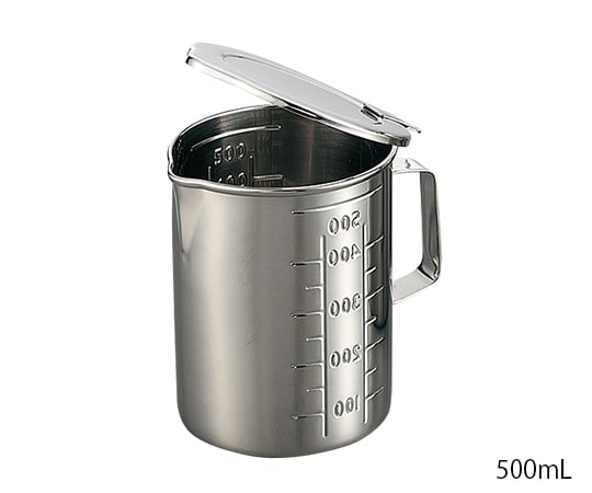 口付ビーカー　500mL　49-64 1個