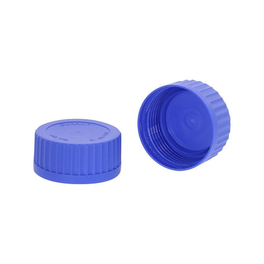 Cap for wide-mouth screw-top bottles (Duran(R)) Blue 017250-801A 1 piece
