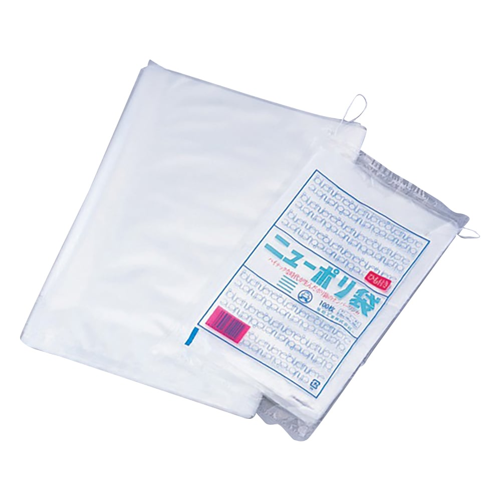 New Poly Standard Bag 150 x 250mm with string 1 bag (100 pieces) No.9 1 bag (100 pieces)