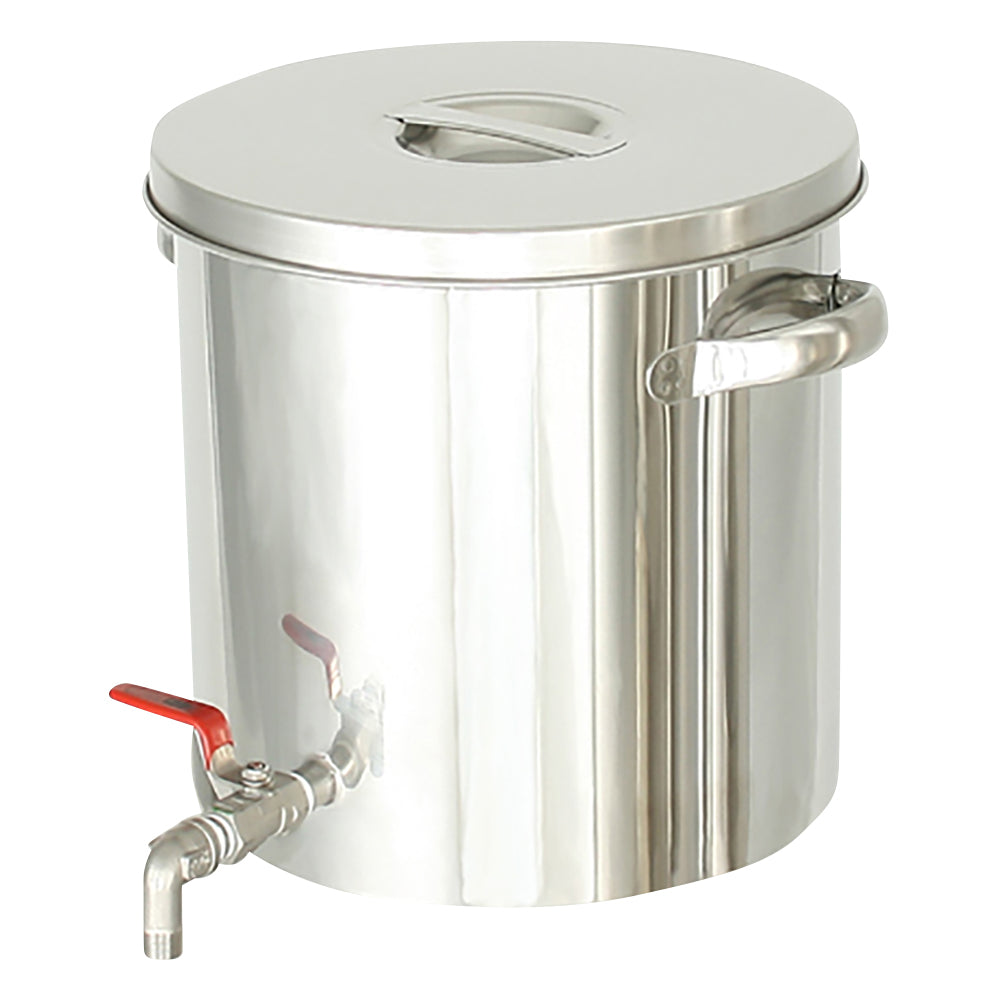 Stainless steel tank with valve 36L STV-36 1 piece