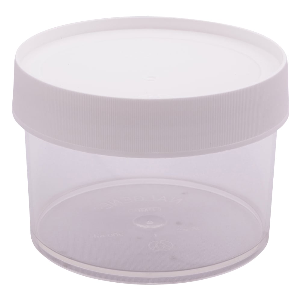 넓은 입 원통 용기 500mL 4개들이 2117-0500 1봉(4개입)