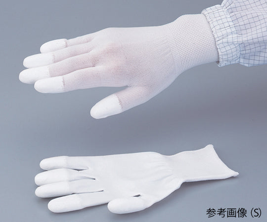 PUコートナイロン手袋（指先コート）　5双入　S 1袋(5双入)