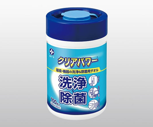 세정·제균용 타월 클리어 파워(TM) 100장들이 KP-B 1개(100장입)