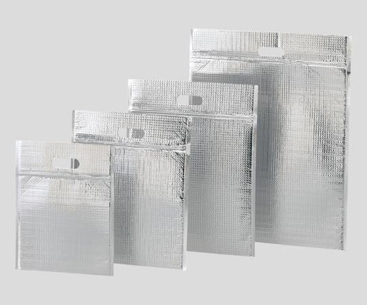 チャック付保冷・保温袋（ミナクールパック(R)）　ジップ付平袋S　100枚入 1箱(100枚入)