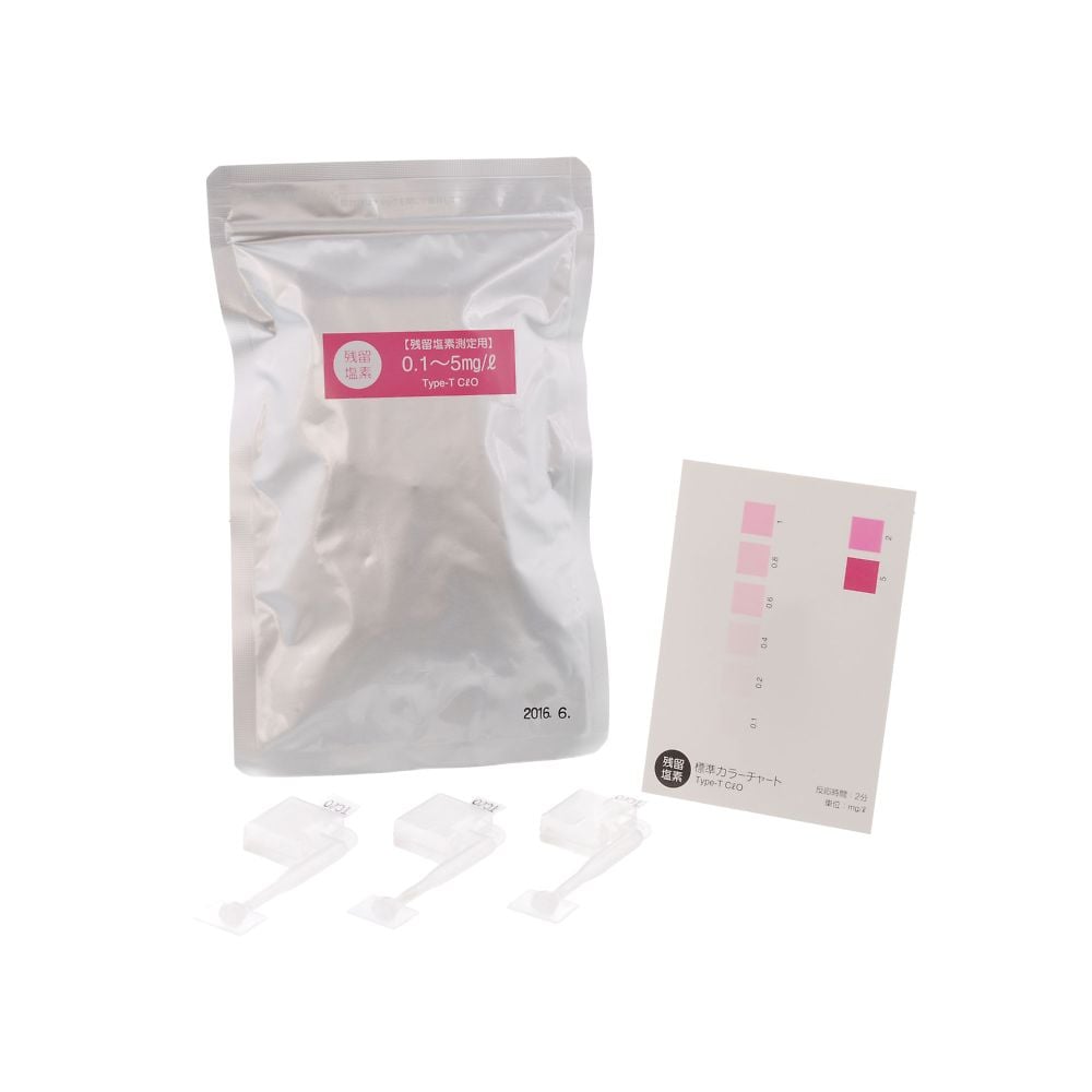 Simple Water Quality Test Kit (Simple Pack (R)) Residual Chlorine 1 Box (48 Pieces) 080520-307 1 Box (48 Pieces)