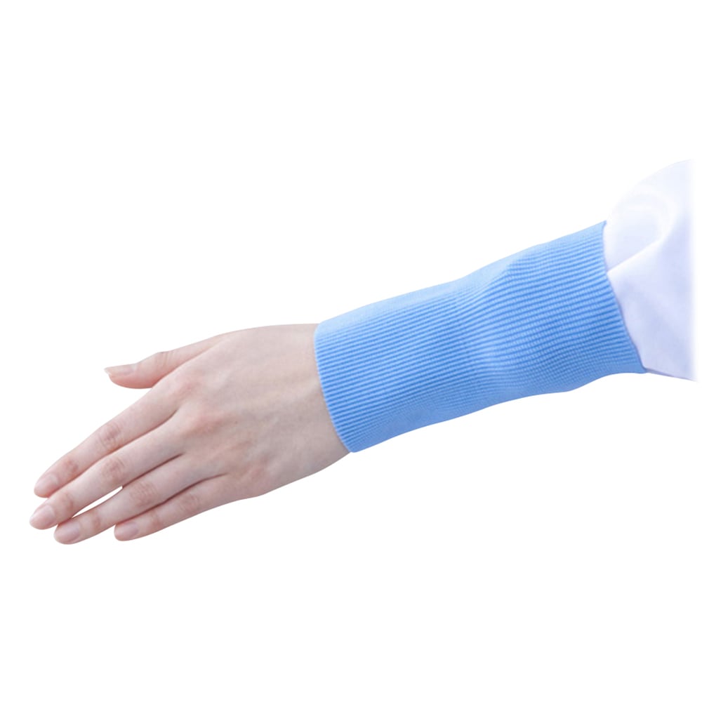 Foreign body contamination prevention band (wristband) Blue 2-1 1 pair