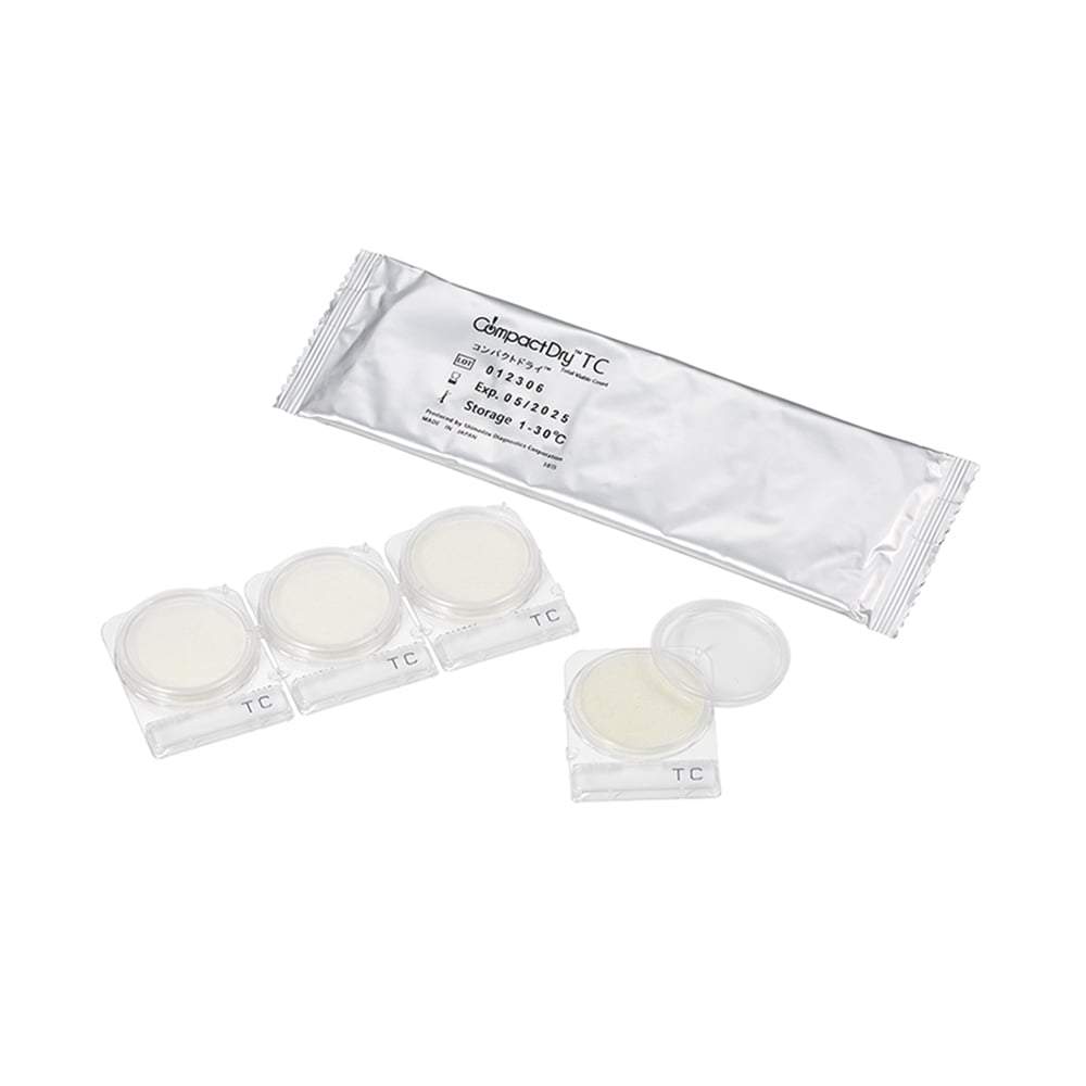 コンパクトドライ™ TC（生菌数測定用）4枚×10袋　06740 1箱(4枚×10袋入)