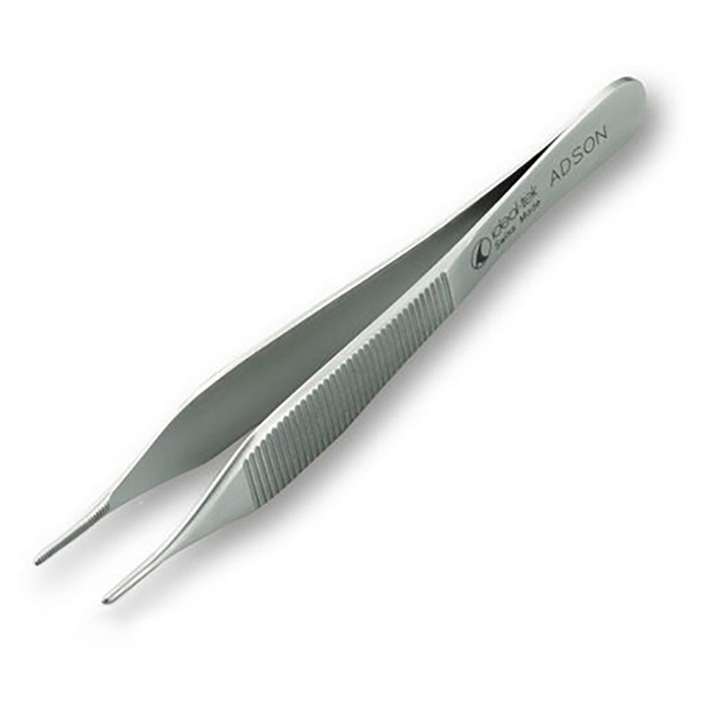 Adson 122mm Precision Anatomical Tweezers, No Teeth, 1 Piece