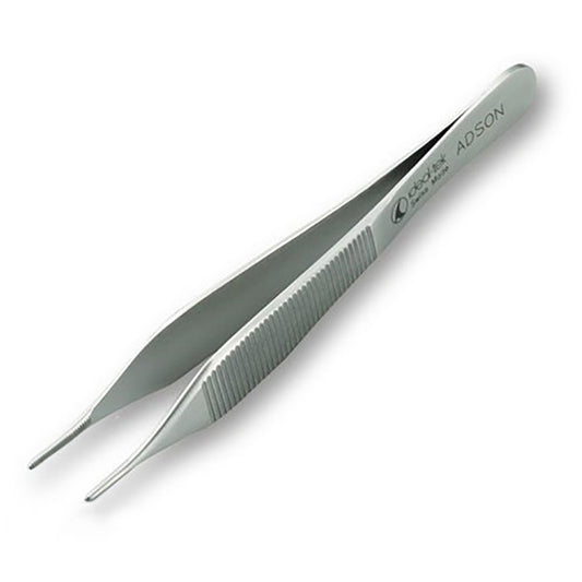 Adson 122mm Precision Anatomical Tweezers, No Teeth, 1 Piece