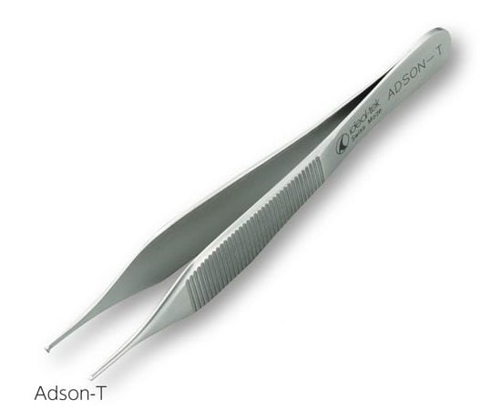 1 x Adson-T 122mm Dissecting Precision Tweezers with Teeth