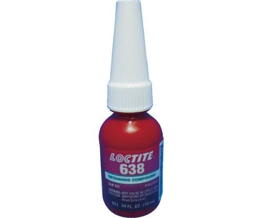 Fitting Adhesive 638 10mL Maximum Strength 638-10 1 bottle