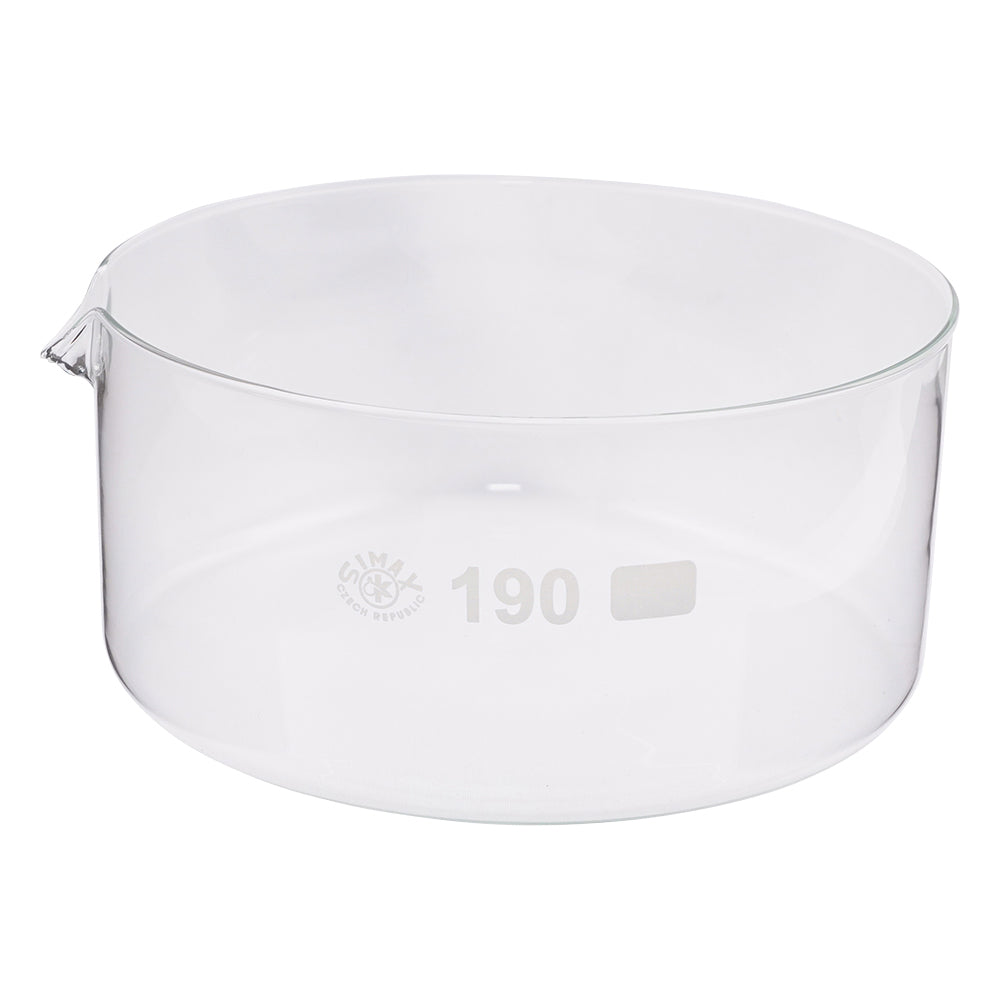 結晶皿（硼珪酸ガラス）　2000mL 1枚