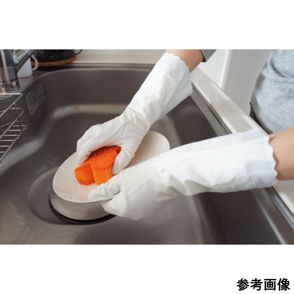 Vinyl Top Gloves, Thin, No Fleece Lining, White, M, 130MW, 1 Pair