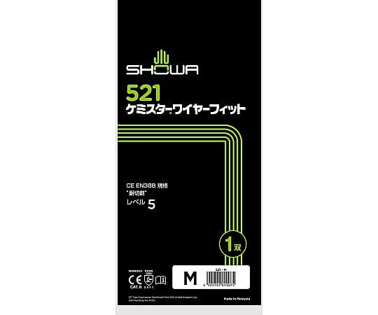 Cut-resistant gloves Chemister Wire Fit M size 521-M 1 pair