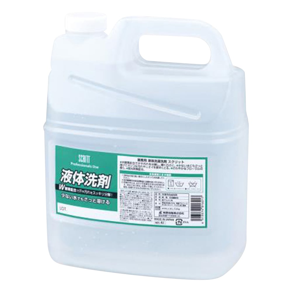 Liquid detergent (for commercial use) 4L 4229 1 unit