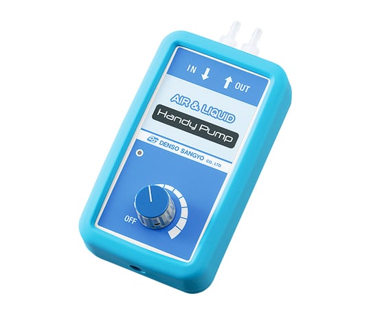 ハンディーポンプ （気液両用） 液体流量320／150mL/min 空気流量0.55／0.24L/min　DSC-2F-12W 1個