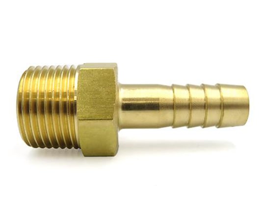 黄銅製ホースニップル 1/8×9　GHN(R)-0109 1個