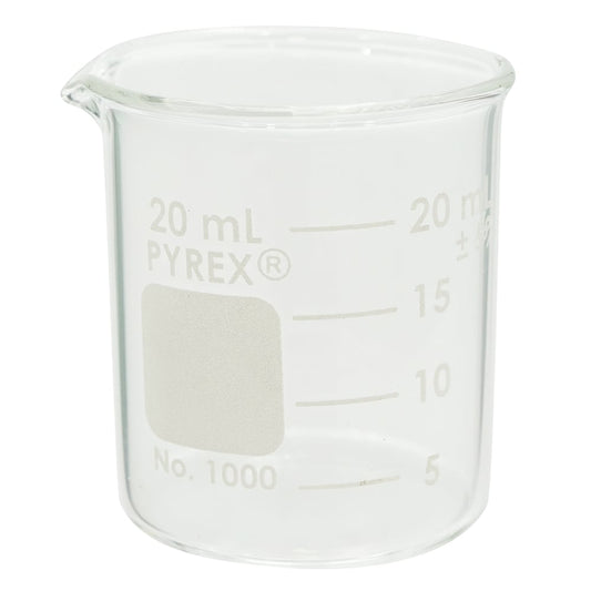 ビーカー PYREX® 20mL　1000J-20 1個