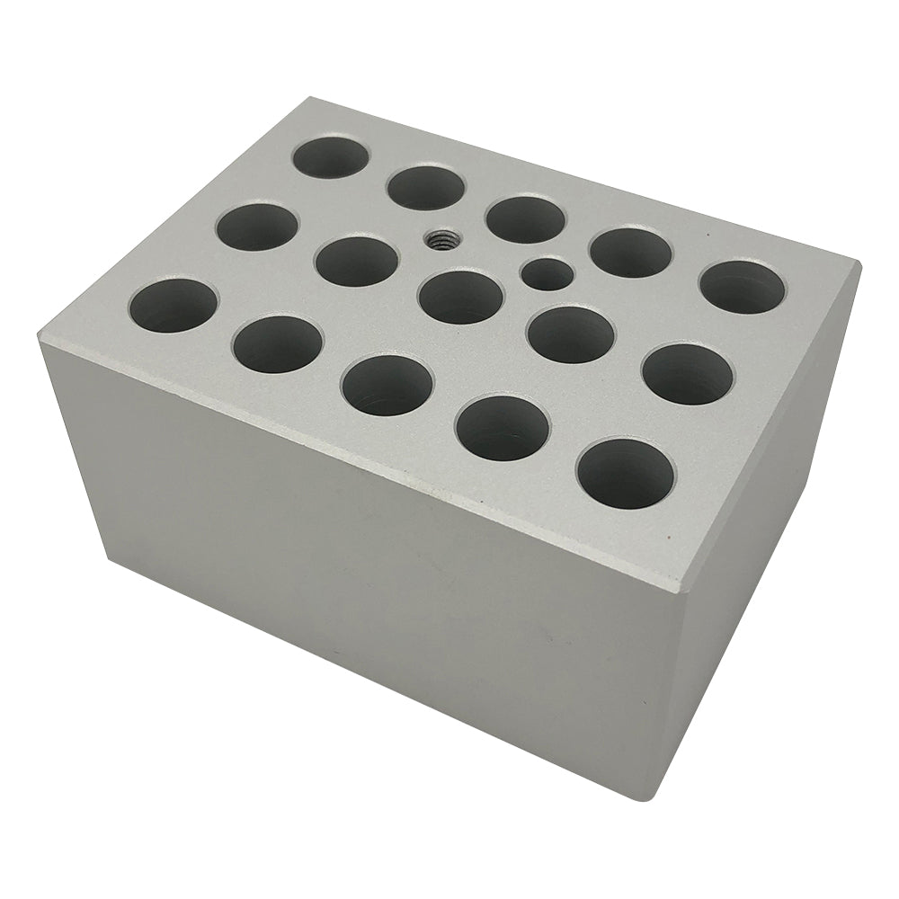 Cool Block Bath (for Beads and Water Baths) Half Block for 1.5mL or 2.0mL Tubes (15 pieces) MC-B1.5H 1 piece