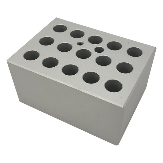 Cool Block Bath (for Beads and Water Baths) Half Block for 1.5mL or 2.0mL Tubes (15 pieces) MC-B1.5H 1 piece