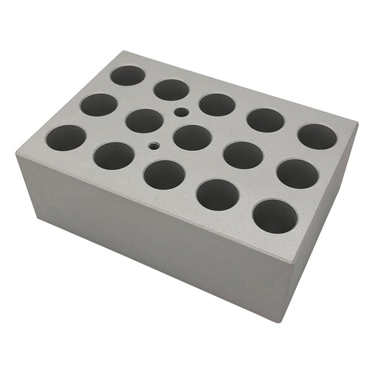 Cool Block Bath (for Beads and Water Baths) Block for 15 15mL Centrifuge Tubes MC-B17 1 pc