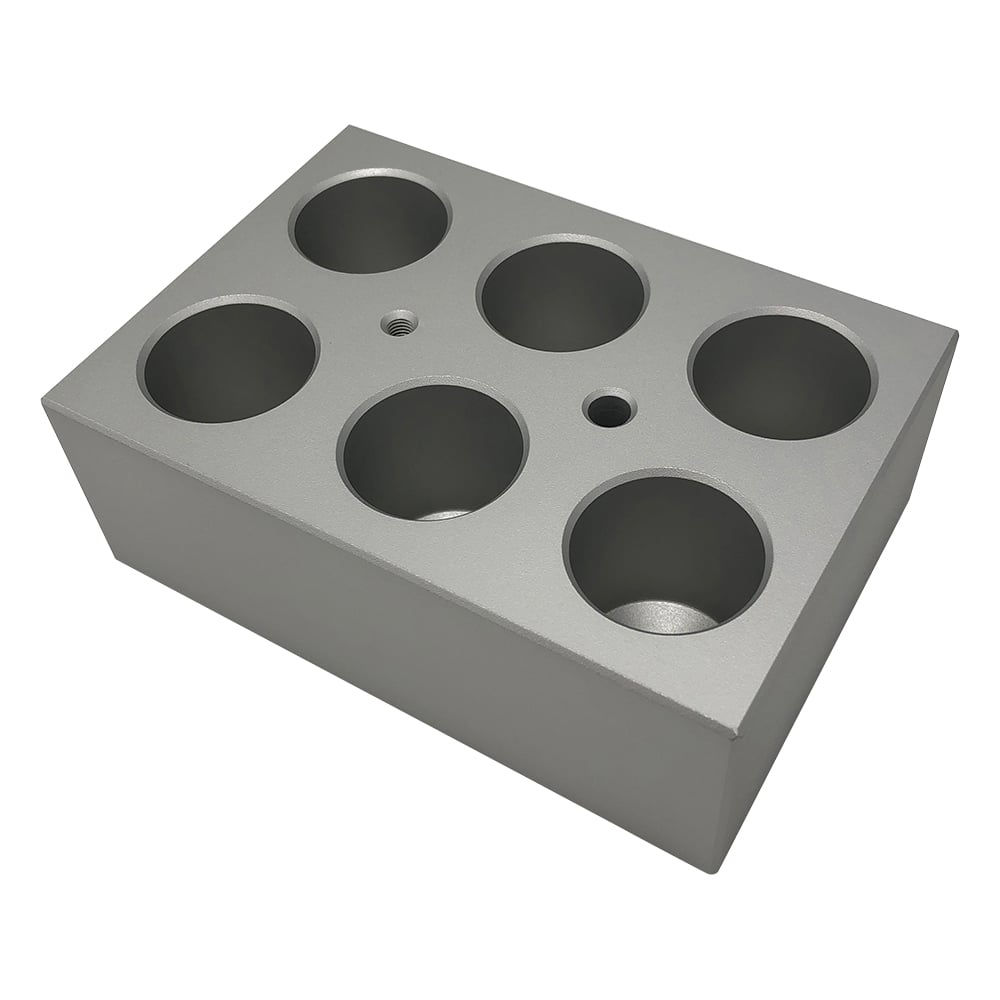 クールブロックバス(ビーズ・ウォーターバス兼用)用　ブロック　50mL遠心チューブ　6本用　MC-B29 1個