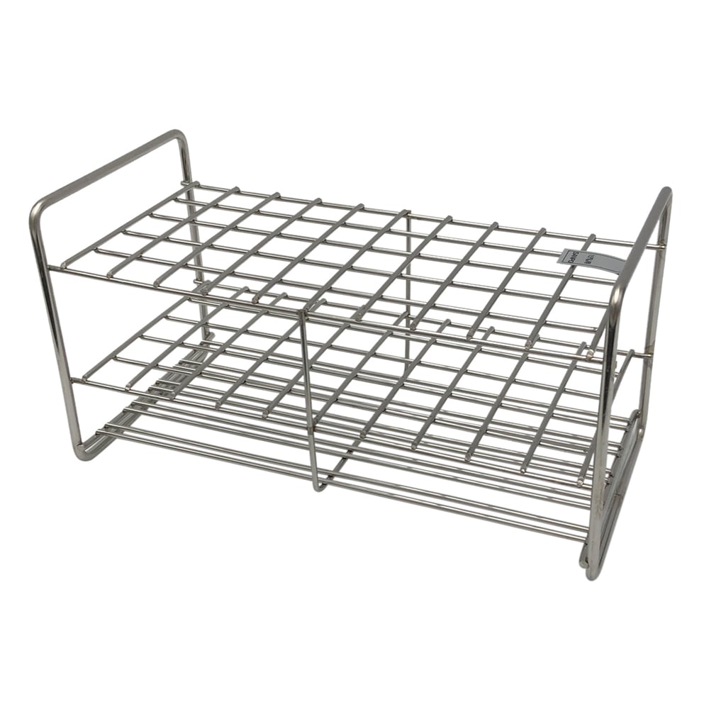 Stainless steel test tube rack, arrangement: 5 x 10, size: 17mm, 15‐5 ...