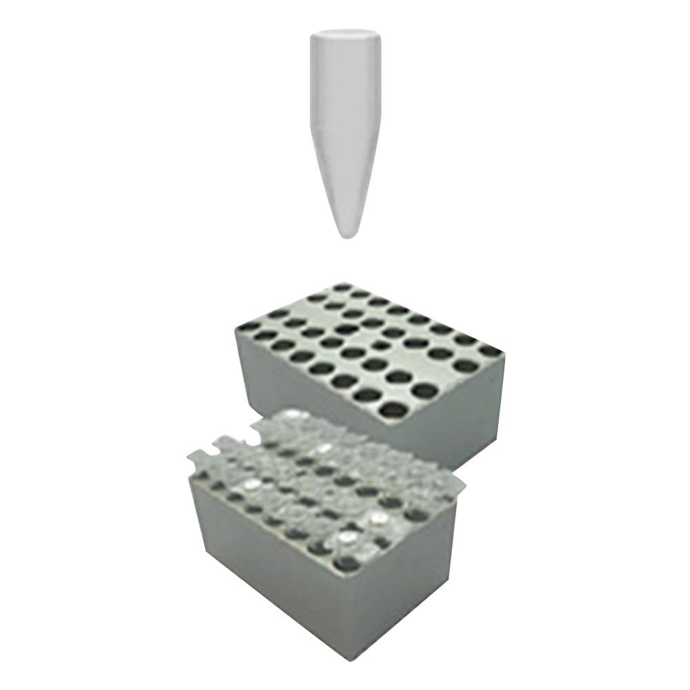 미니 블록 버스(비즈・워터 버스 겸용)용 블록 0.2mlPCR 튜브 32개용 MD-MINI-B01 1개