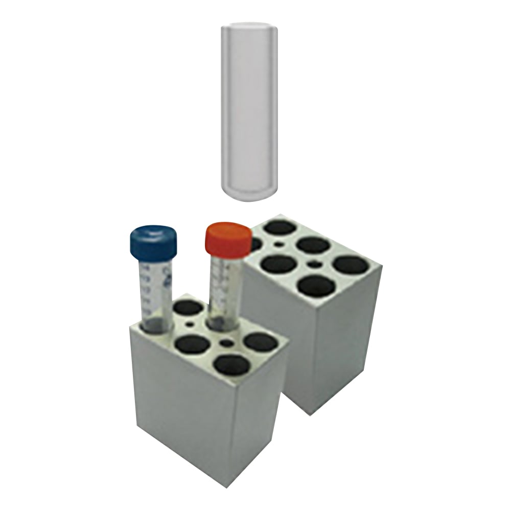 미니 블록 버스(비즈·워터 버스 겸용)용 블록 15mlPCR 튜브 6개용 MD-MINI-B03 1개