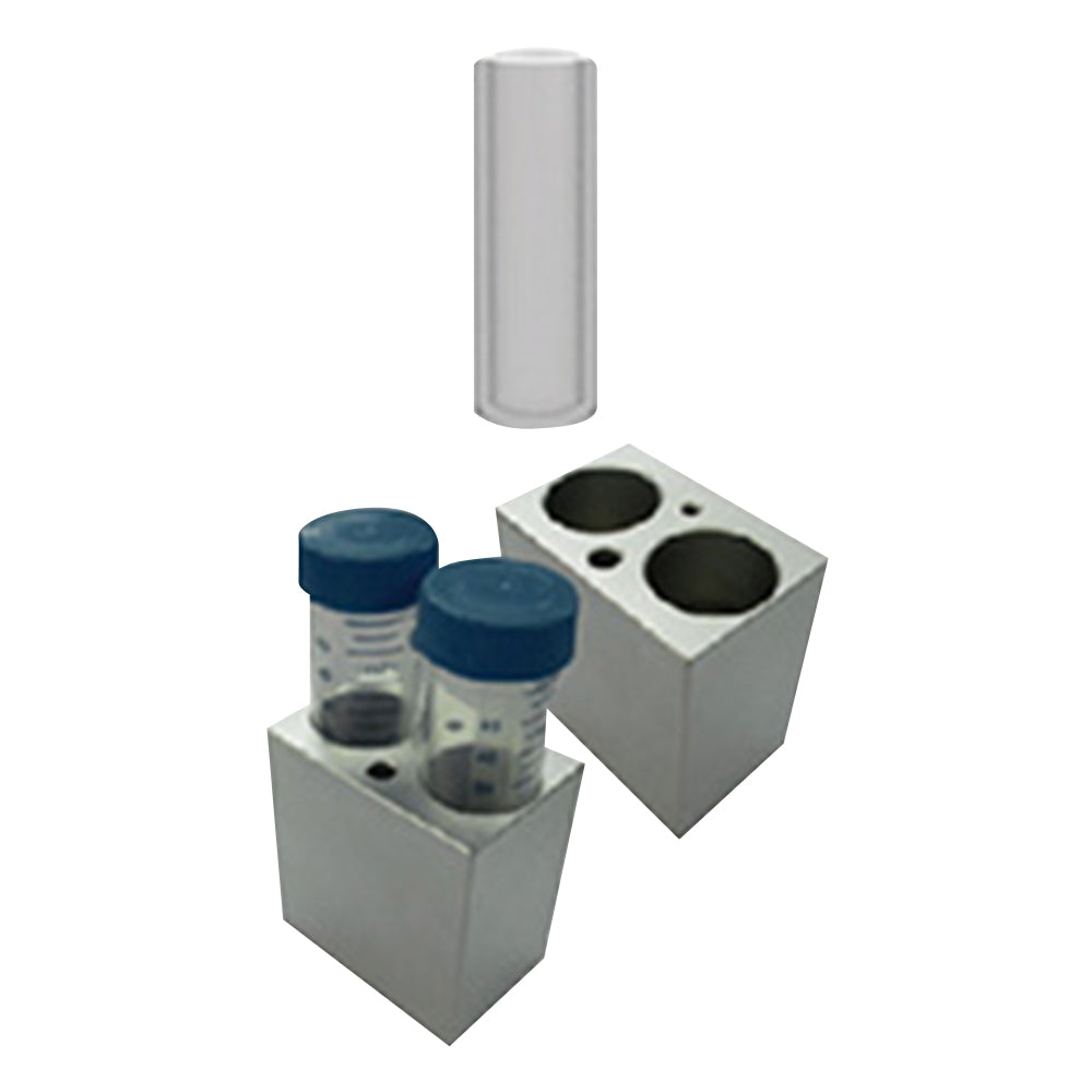 미니 블록 버스(비즈·워터 버스 겸용)용 블록 50mlPCR 튜브 2개용 MD-MINI-B04 1개