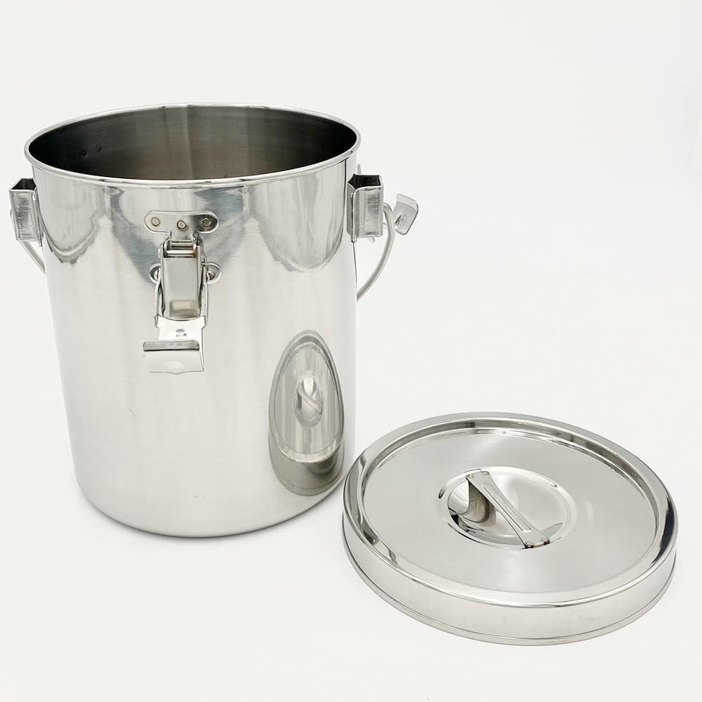 Stainless steel small airtight container 5L x 1