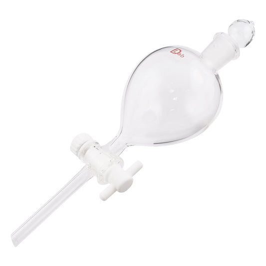 Separating funnel, ball type, with PTFE cock, 200mL, 1 piece