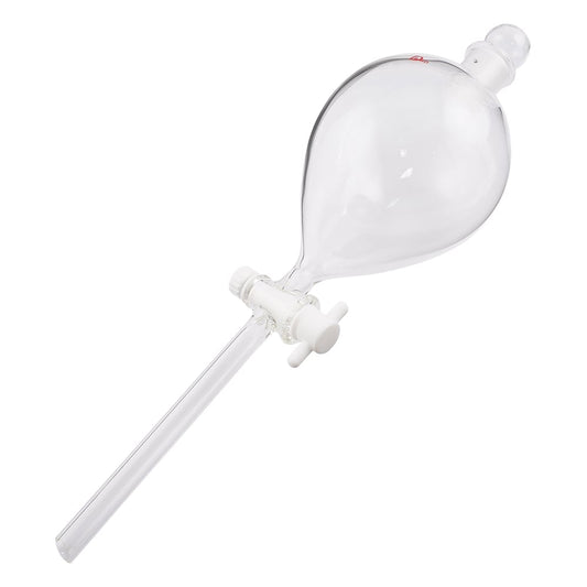 Separatory funnel, ball type, with PTFE cock, 1000mL, 1 pc