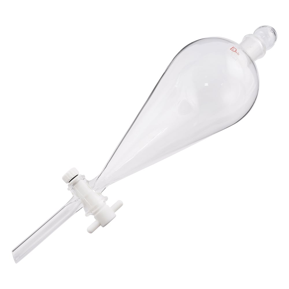 Separating funnel, skive type, with PTFE cock, 1000mL, 1 pc