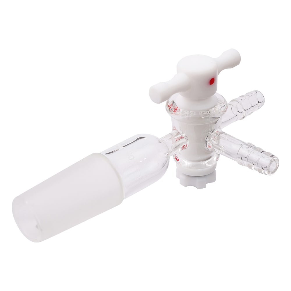 Three-way faucet with joint Teflon faucet TS24/40 1 piece