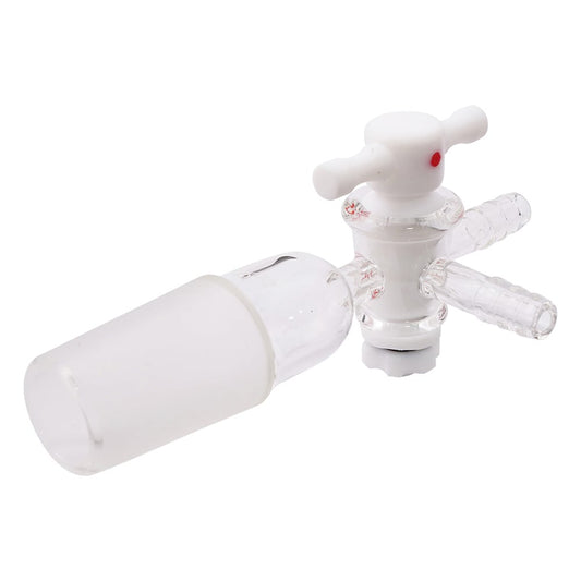 Three-way faucet with joint Teflon faucet TS29/42 1 piece