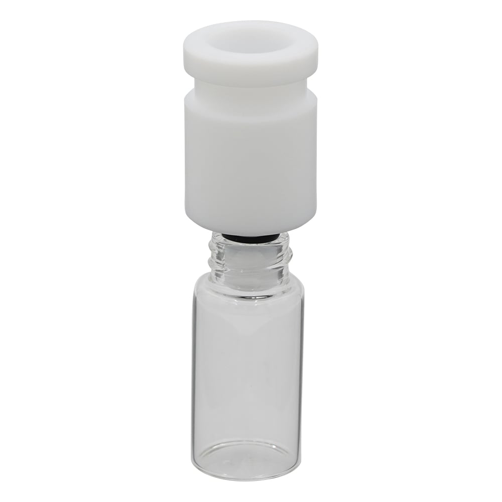 エバポバイアル瓶アダプター　パーフロOリング・口径　10mm用 1セット