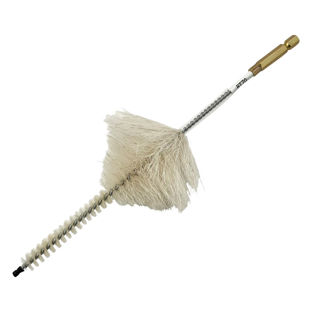 실험 용기용 세정 브러쉬(로트용) 230×130×φ80mm RT-70 1개