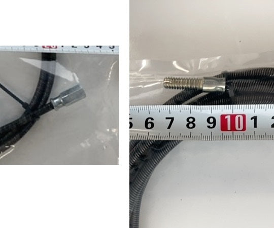 배관 세정용 튜브 브러시용 플렉시블 샤프트 φ6 2m 1개