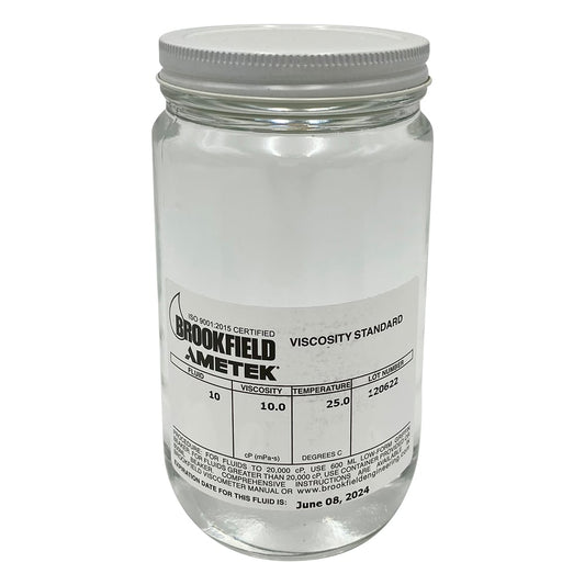Brookfield Silicone Standard Viscosity Fluid 10mPa・s 10 CPS 1 bottle