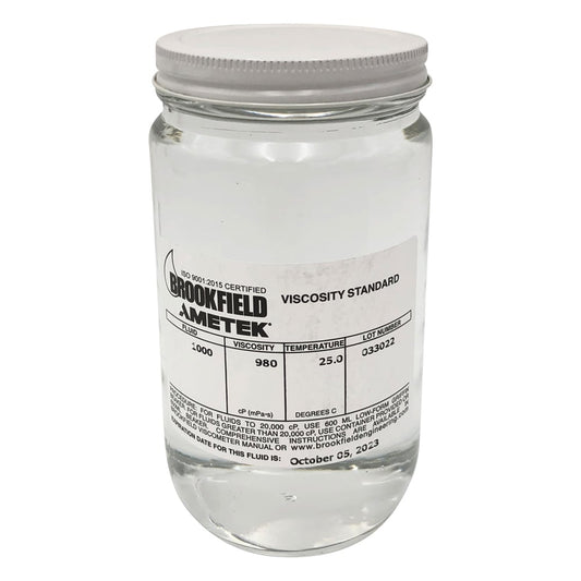 Brookfield Silicone Standard Viscosity Fluid 1000mPa・s 1000 CPS 1 bottle