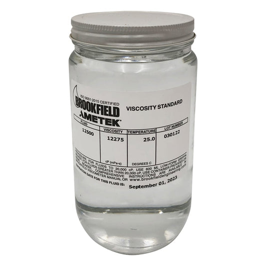 Brookfield Silicone Standard Viscosity Fluid 12500mPa・s 12500 CPS 1 bottle
