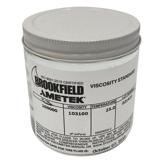 Brookfield Silicone Standard Viscosity Fluid 100000mPa・s 100000 CPS 1 bottle