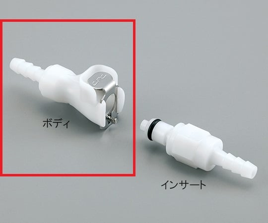 超小型カップリング（アセタール・弁付き）　ボディ　PMCD1704 1個