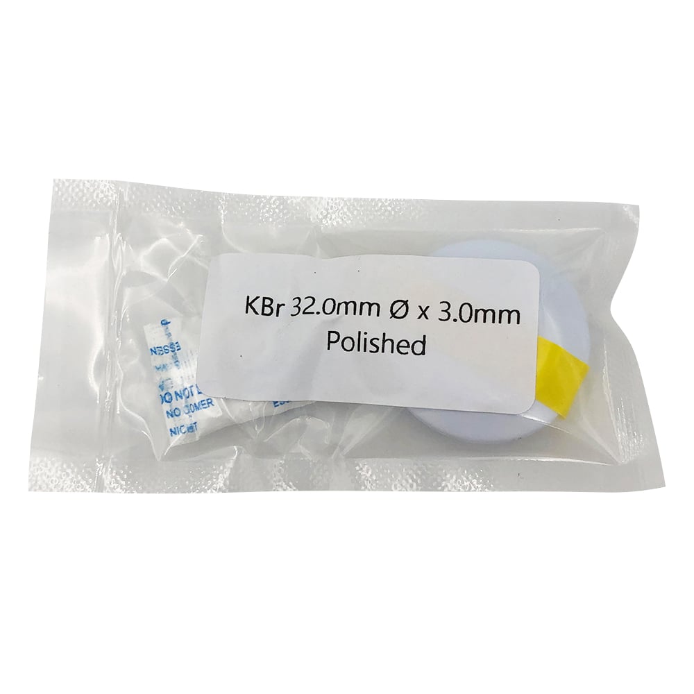 FT-IR Cell Assembly Liquid Cell Window Material KBr (No Holes) 160-1132 1 pc